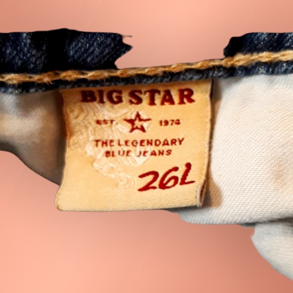 Big Star Legendary Blue Jeans Size 26 - Picture 6 of 6
